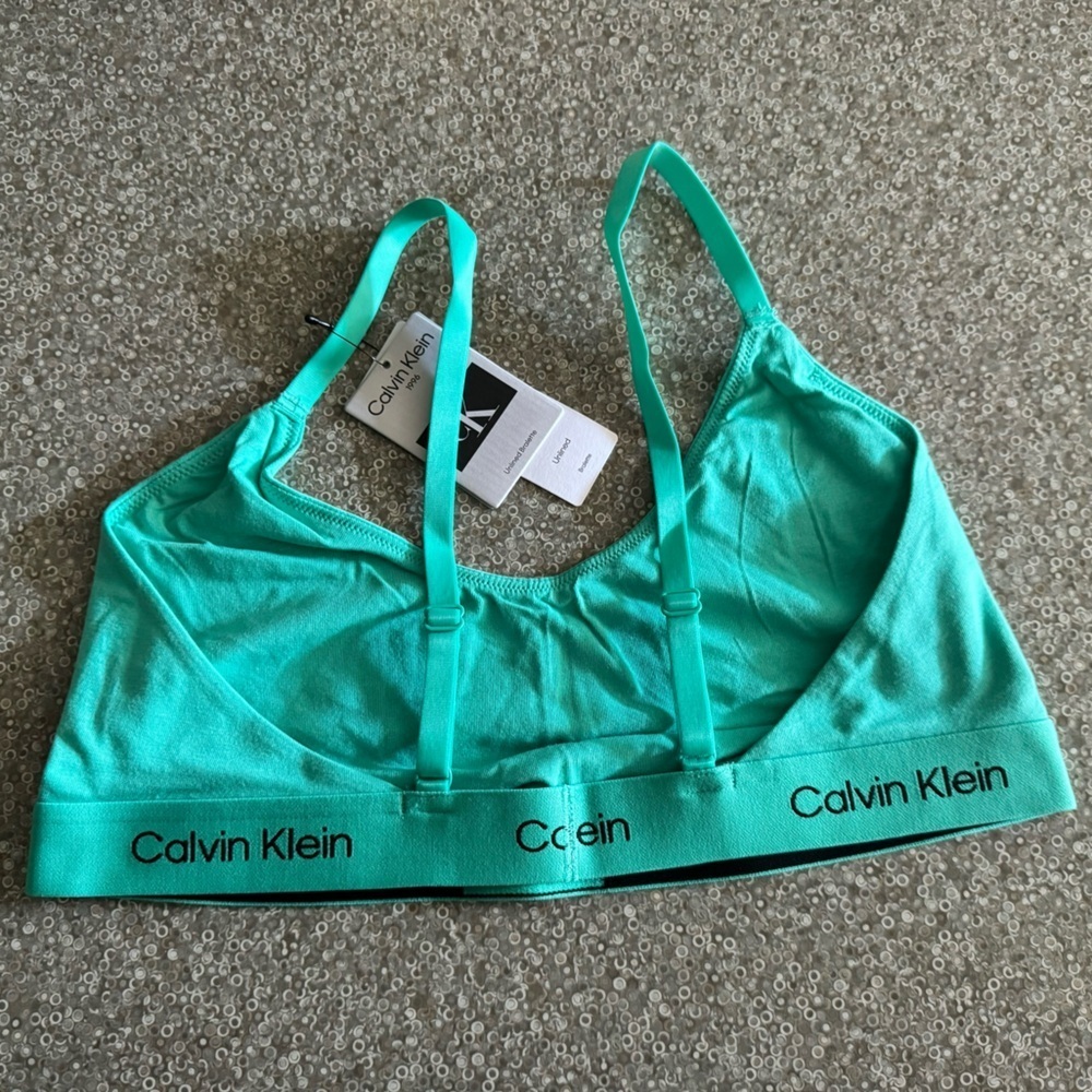 Calvin Klein New with tags 
1996 Plus Size Unlined Bralette Size: 1X - Picture 5 of 9